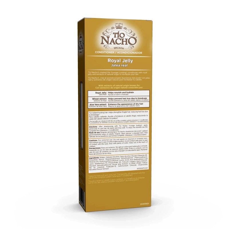 Tío Nacho Tio Nacho Younger Looking Revitalizing Shampoo with Royal