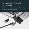 Kensington MacBook and Surface Laptop Locking Station with Keyed Lock