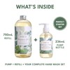 ROMIIE ZOI Liquid Hand Soap Gift Set, 750ml Refill +