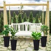 6 Pack Flower Buckets for Cut Flowers 13.4 Inch Plastic
