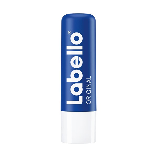 Labello Original (5.5 ml), Moisturising Lip Balm with Shea Butter and Natural Oils, Nourishing Lip Balm without Mineral Oils