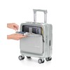 Biaggi Runway Hybrid Expandable Underseat Carry-On – Lightweight TSA-Approved Polycarbonate