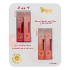 Labiales Yuya Tintas Multiusos Líquidas Mate Coral Set 4 Piezas