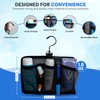 Hangable Mesh Shower Travel Kit Caddy - Large Capacity Travel