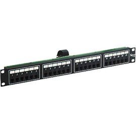 ICC Voice 6P2C Patch Panel with Male Telco in 24 Ports and 1 RMS