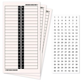 DSLSQD 4 Sheets Electrical Panel Labels Breaker Panel Labels Circuit Breaker Labels with Number Stickers Waterproof Breaker Box Labels Electric Panel Labels Directory for House or Commercial Use