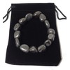 Wild Therapies Hematite Tumble Stone Bracelet - Yoga - With