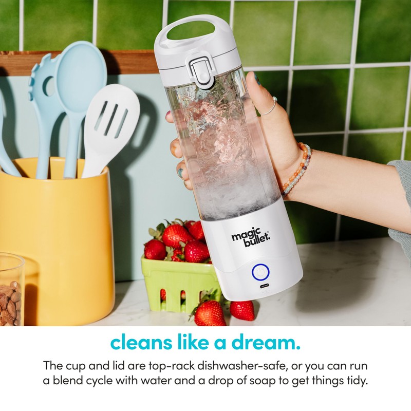 magic bullet Portable Blender MBPB50100W White