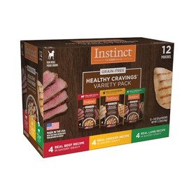 Instinct Healthy Cravings para Perro, Mix de Recetas 12 pz