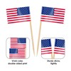 AhfuLife Different Countries Toothpick Flag, 200 Pcs Mini Flags on