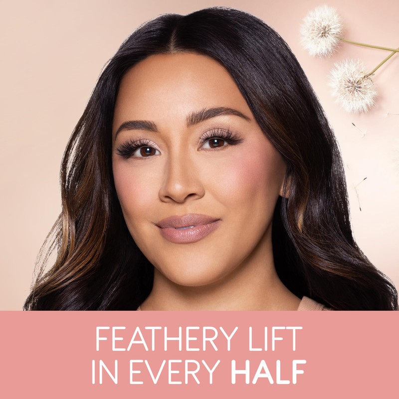 Ardell Half Naked 434 False Eyelashes, Natural Cat Eye False