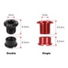CATAZER 5 PCS 7075 Aluminum Alloy Single Chainring Bolts Double