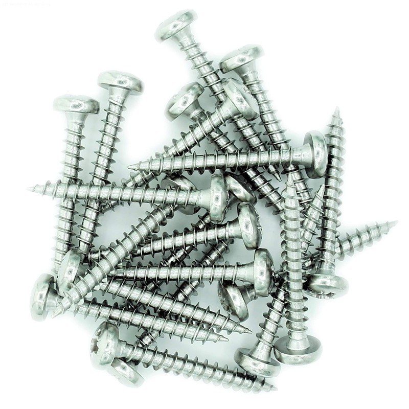 No.5 x 1.6 (3.5mm x 40mm) Pozi Pan Chipboard Screw