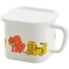 Tamahashi ADR-35 Storage Container, Square Pot, Enamel, 55.1 fl oz