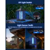 Bug Zapper Indoor & Outdoor with Auto Smart Light Sensor,