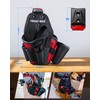 Drill Holster with Multi Pockets, Heavy-Duty Impact Driver Tool Pouch