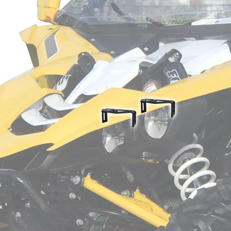 21ST Dual 3" 48W Amber LED Pods Headlight Mount Kit
