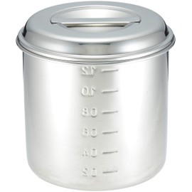 Clover molybdenum round kitchen pot with scale 12 cm Hands Free