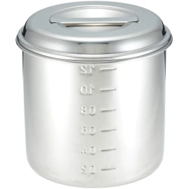 Clover molybdenum round kitchen pot with scale 12 cm Hands Free