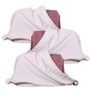 3 Pack Cotton Breathable Drawstring Dust Covers Large Cloth Storage