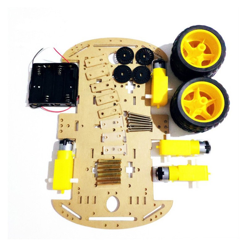 Smart Robot Car Kit Acrylic Double 4WD DIY Smart Robot