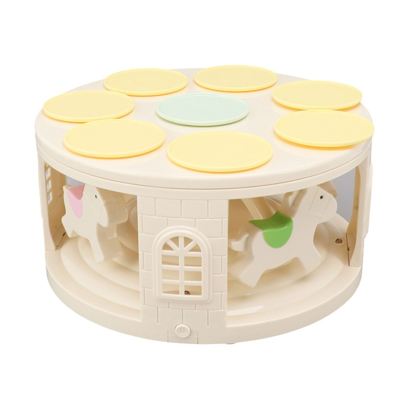 Rotary Dessert Machine LED Carousel Automatic Rotating Dessert Display Table