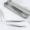 7 Piece Square Plug Tweezers, Tenless Precision Tweezers, Pore Care