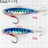 Metal Jig Sardine 40g 78mm 3D Red Eye Hologram Body