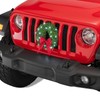 Car Christmas Wreath Decoration with Lights Suitable for Truck SUVs