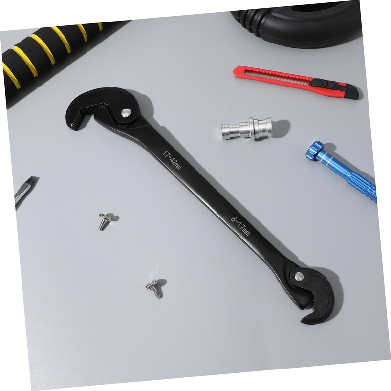 TEHAUX Adjustable Spanner Ratchet Wrench Scrench Shifting Spanner Multi-functional Tire