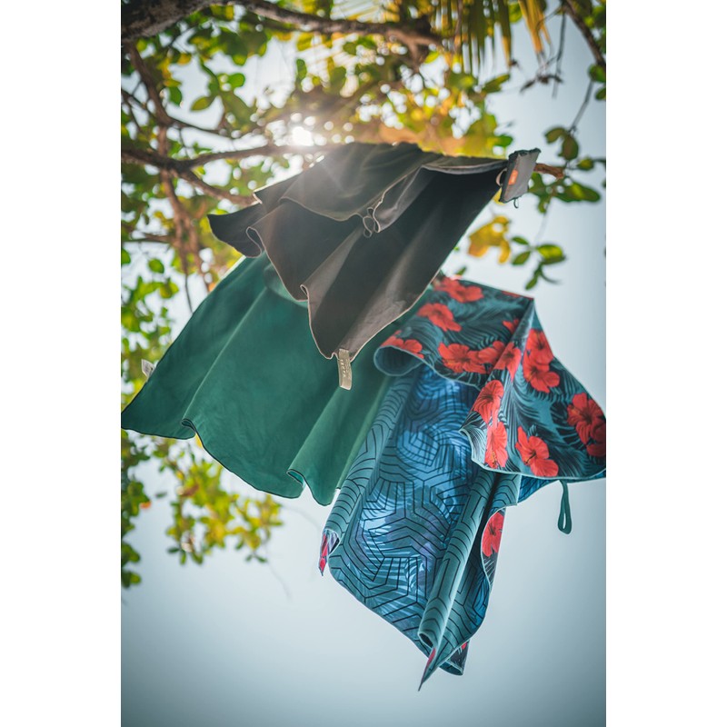 Lifeventure Recycled Soft Fibre Travel Towel - Compact, Lightweight, Quick-Drying