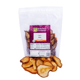 Bella Viva Orchards Organic Dried Pears, Sweet no Sugar Added, 1 lb of Dried Fruit