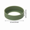 ONLYKXY 3pcs 6.5cm Silicon Protective Cup Mat Sleeve Heat-Resistant Bottle