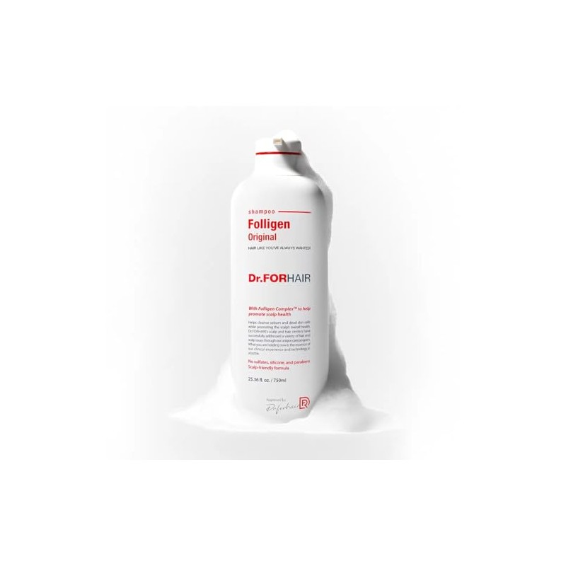 DR. FORHAIR Shampoo Anticaída Pack de 2 Piezas de 750