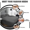 VELVETIO Waterproof Terry Towelling Mattress Protector, Soft Polycotton Non Allergic