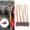 risemotom8 8PCS Pulse Power Plug Connector Pigtail Adapter For Polaris