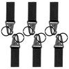 Tactical Hanging Keychain Belt Carabiner Key Hook Nylon Molle Webbing