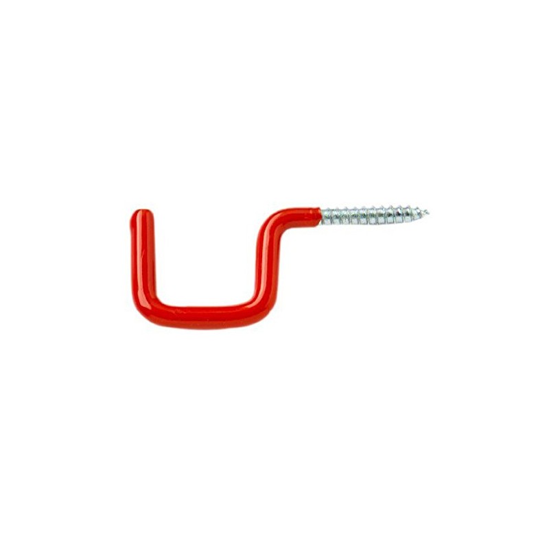 Merriway® BH00901 Small Square Storage Shed Garage Hook Plastic Coated