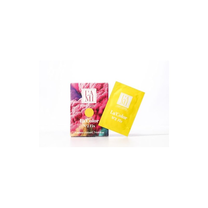 La'Color Fix N°2 Eyelash and Eyebrow Lamination 3 Sachets x