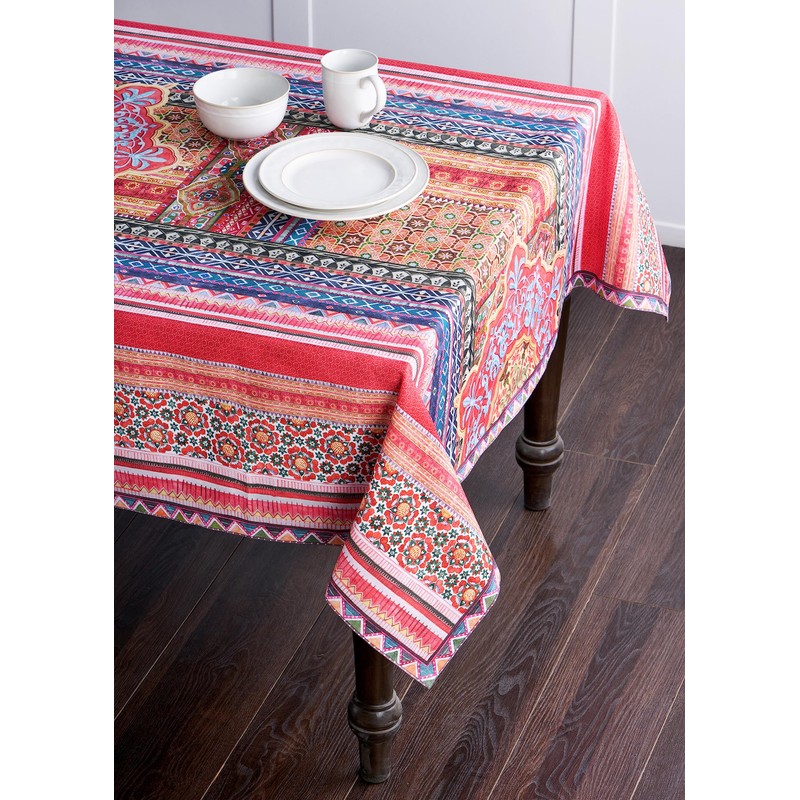 Maison d' Hermine Ispahan 100% Cotton Tablecloth for Kitchen Dinning