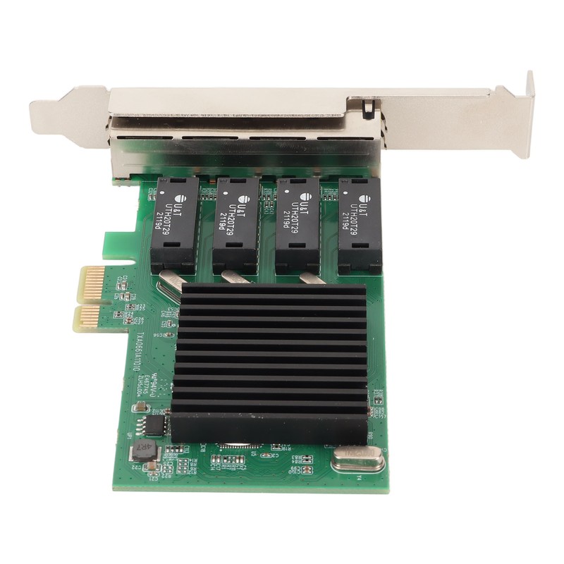 PCIe Network Card 4 Port 1000Mbps Transmission PCI Express 1.1