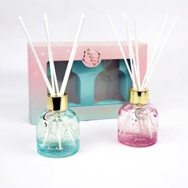 Pretty Valley Home Reed Fragrance Diffuser Combo Jasmine & Rain Forest 90ml x2