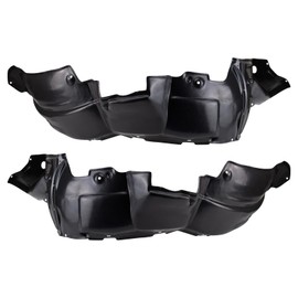 TRQ Inner Fender Liner Set Compatible with 2001-2003 Toyota Highlander TO1248131 TO1249131