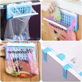 1 PC Poly Bag Eco Holder Trash Bag Holder Grocery Bags for Trash Cans with Kitchen Cloth Eco Holder Delivery Up to 3-5 Working Days