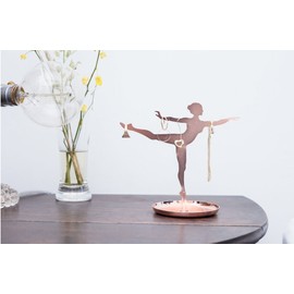 Kikkerland - Organizador de joyas, Cobre, 1, 1