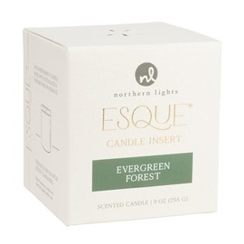 Northern Lights Candles - ESQUE Insert - 9oz - Evergreen Forest - 95008