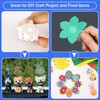 JANYUN 280 Pcs Double Sided Sticky Dots Removable Square Putty