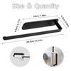 Magnetic Black Kitchen Roll Holder, Carbon Steel Kitchen Roll Holder,