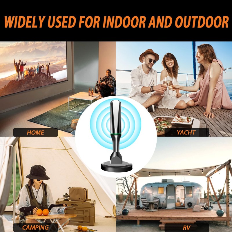 TV Antenna for Smart TV Indoor, 2026 HD Antenna with