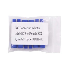 3pcs Male EC3 to Female EC2 Connector Adapter for Lipo Battery (BDHI-80)